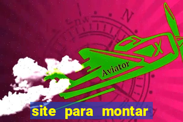 site para montar time de futebol